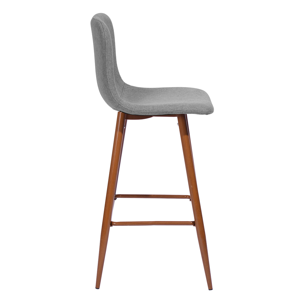 Barstools Fabric Upholstered Golden Legs Bar Stools Scargill