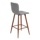 Barstools Fabric Upholstered Golden Legs Bar Stools Scargill