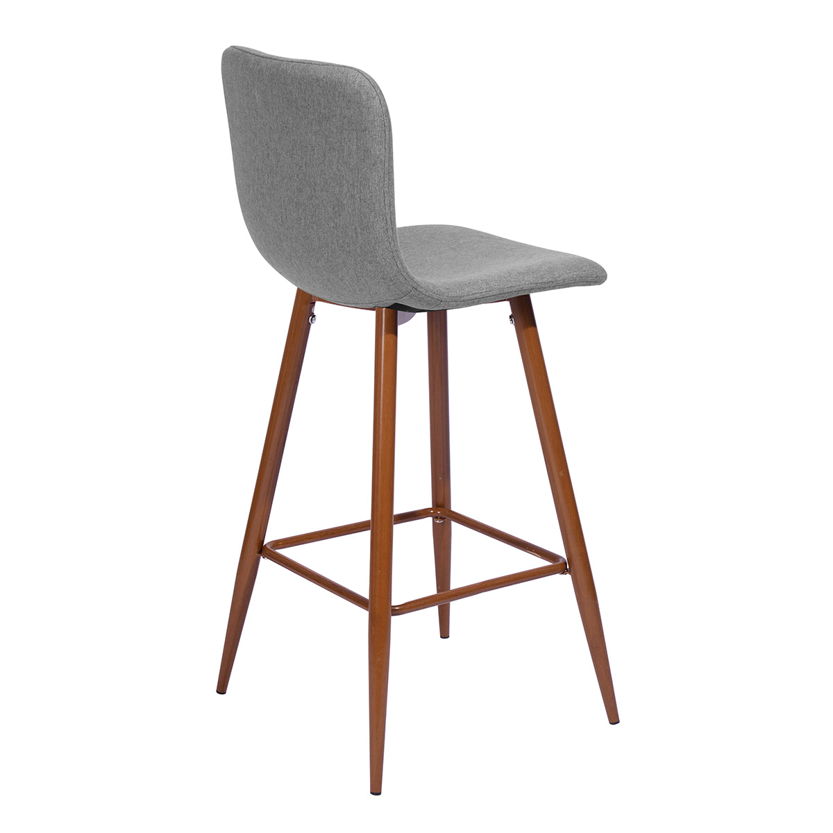 Barstools Fabric Upholstered Golden Legs Bar Stools Scargill