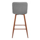 Barstools Fabric Upholstered Golden Legs Bar Stools Scargill