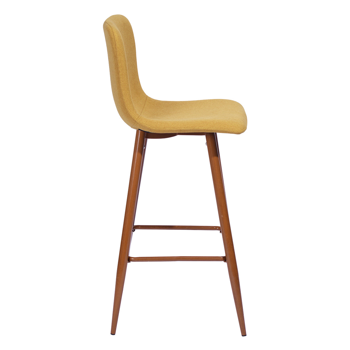 Barstools Fabric Upholstered Golden Legs Bar Stools Scargill