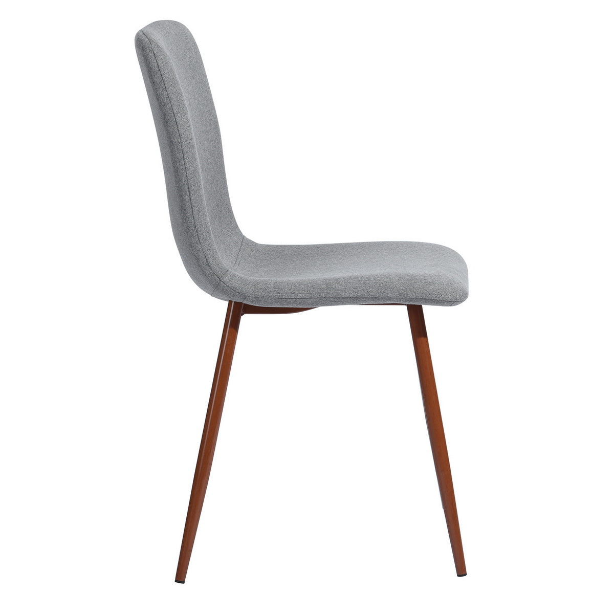 Dining Chairs Fabric Upholstered Metal Legs Scargill