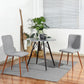 Dining Chairs Fabric Upholstered Metal Legs Scargill