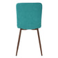 Dining Chairs Fabric Upholstered Metal Legs Scargill