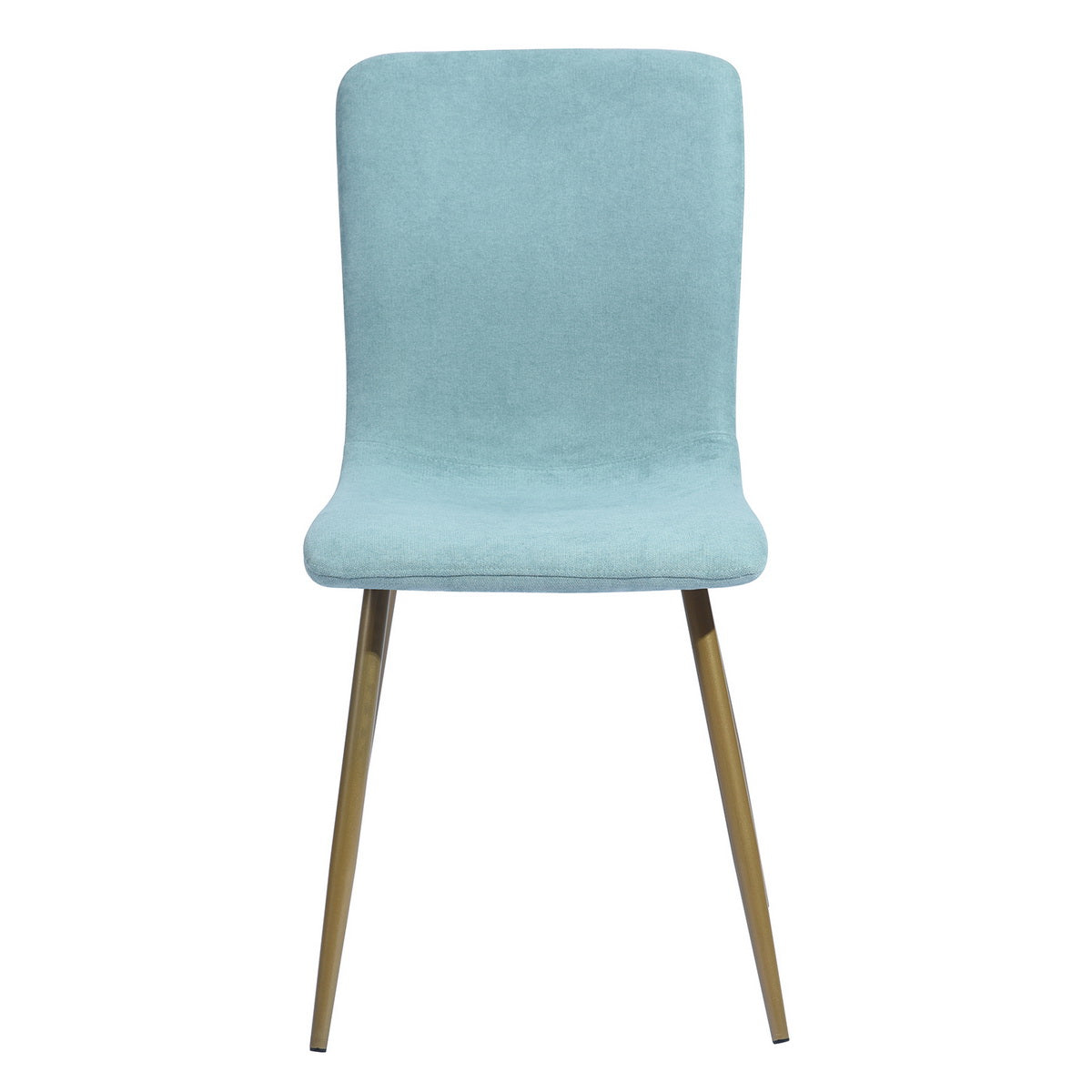 Dining Chairs Fabric Upholstered Metal Legs Scargill