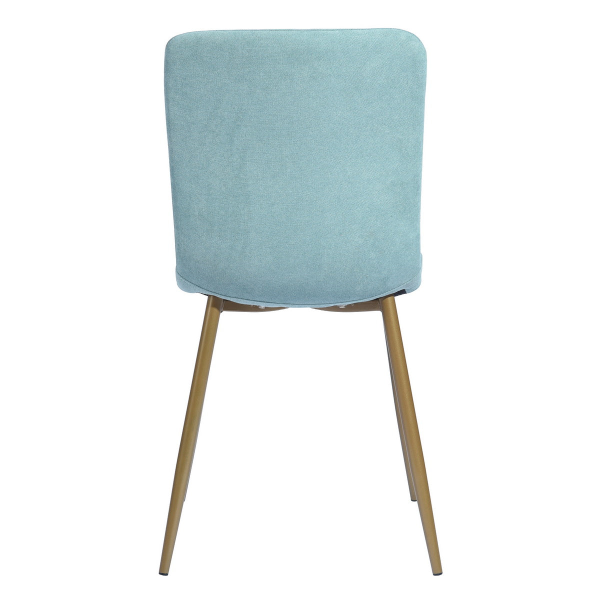 Dining Chairs Fabric Upholstered Metal Legs Scargill