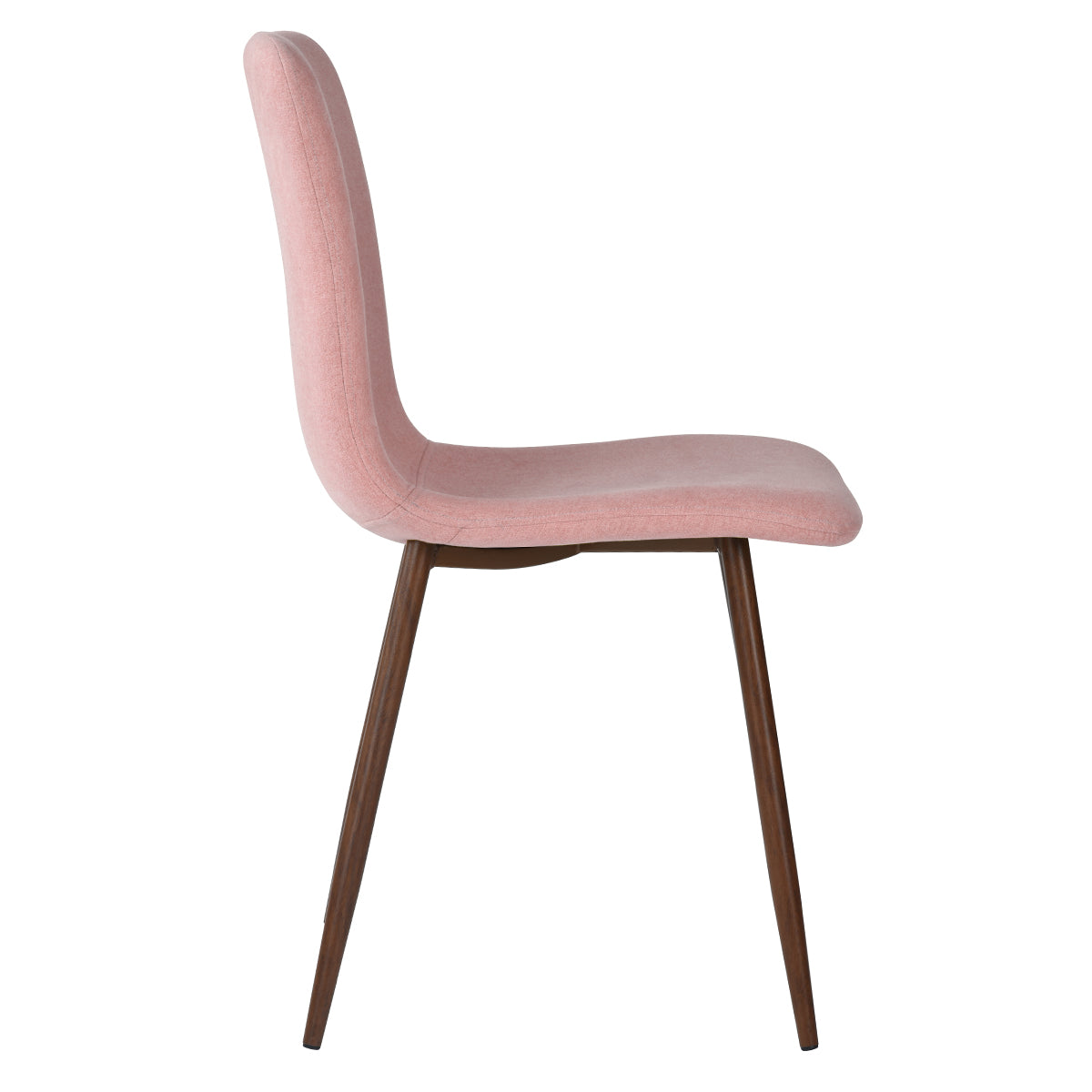 Dining Chairs Fabric Upholstered Metal Legs Scargill