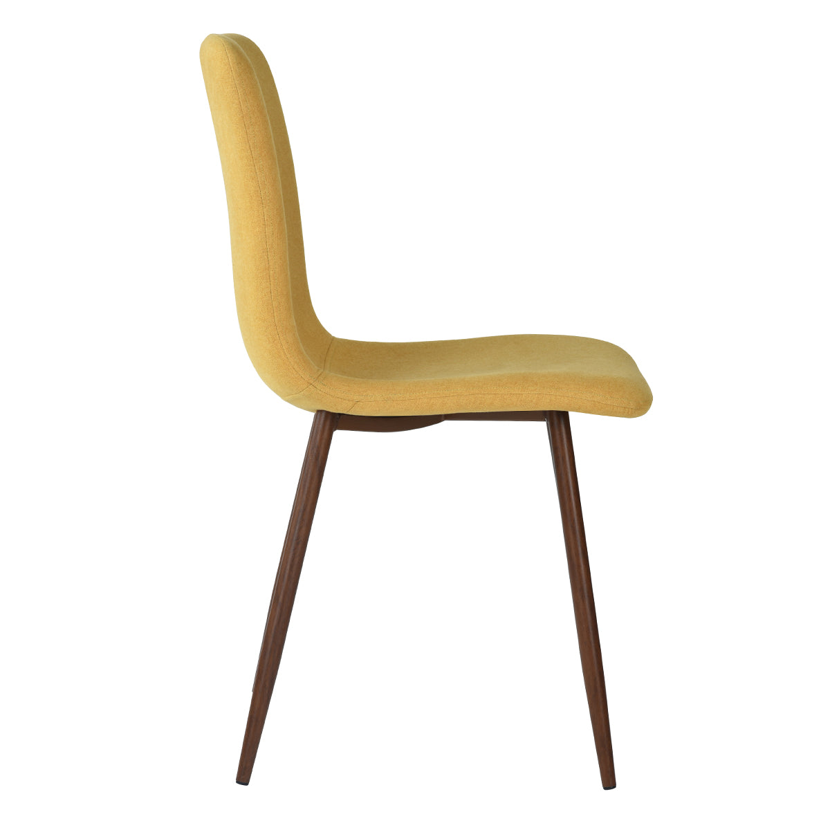 Dining Chairs Fabric Upholstered Metal Legs Scargill