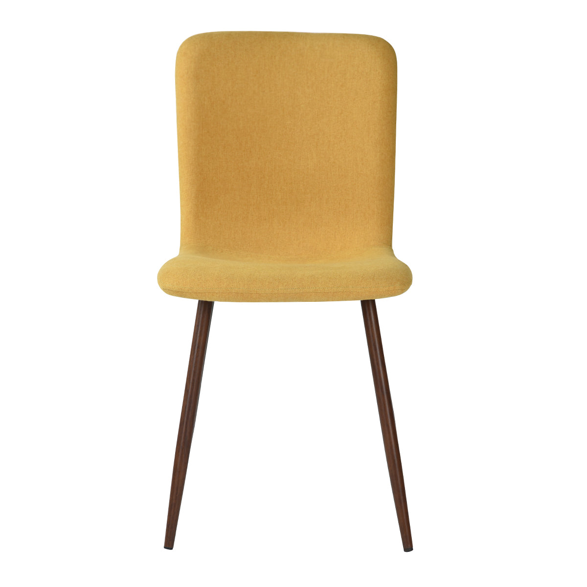 Dining Chairs Fabric Upholstered Metal Legs Scargill