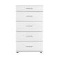 Newline Drawer Chest W/ Five Drawers White SFN
