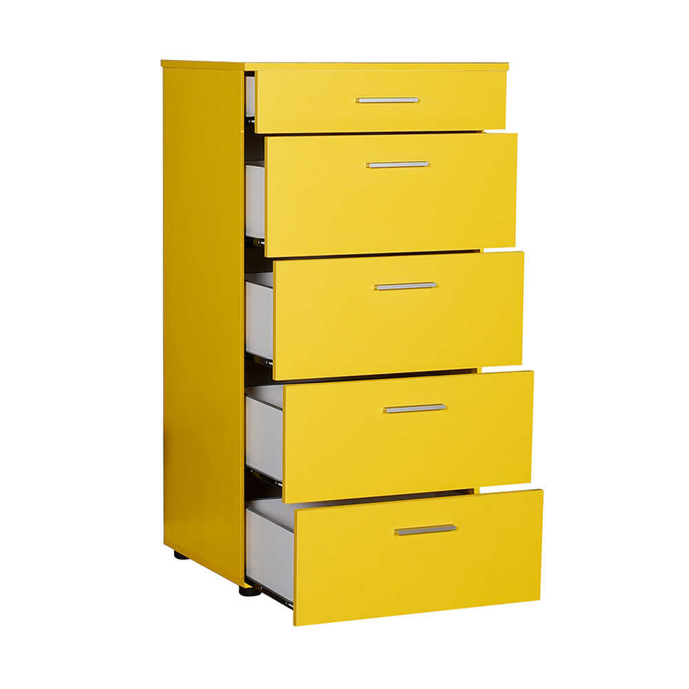 Newline Drawer Chest W/ Five Drawers Yellow SFN
