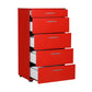Newline Drawer Chest W/ Five Drawers Red SFN