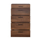 Newline Drawer Chest W/ Five Drawers Oslo Walnut SFN