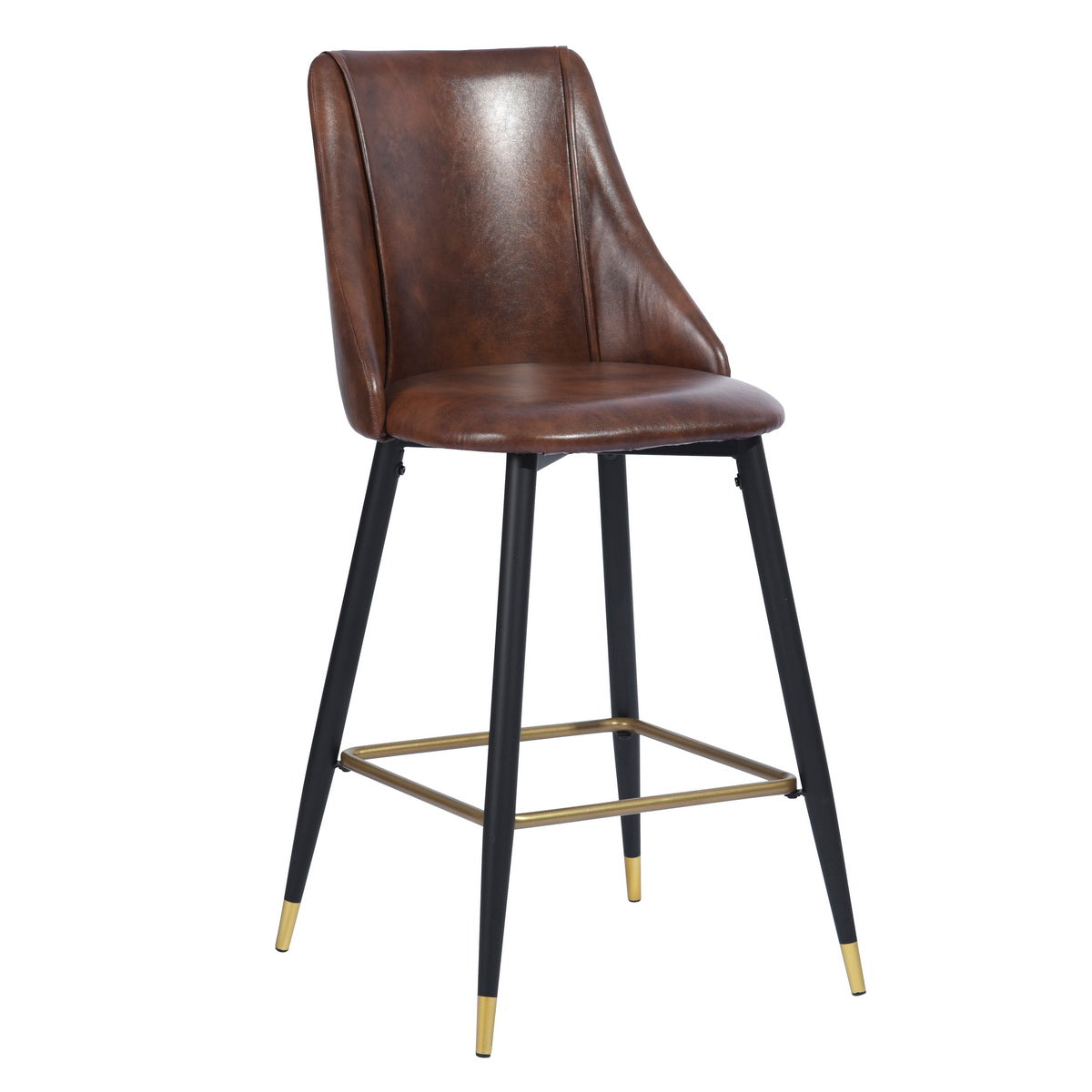 Barstools PU Upholstered Metal Legs Bar Stools Smeg