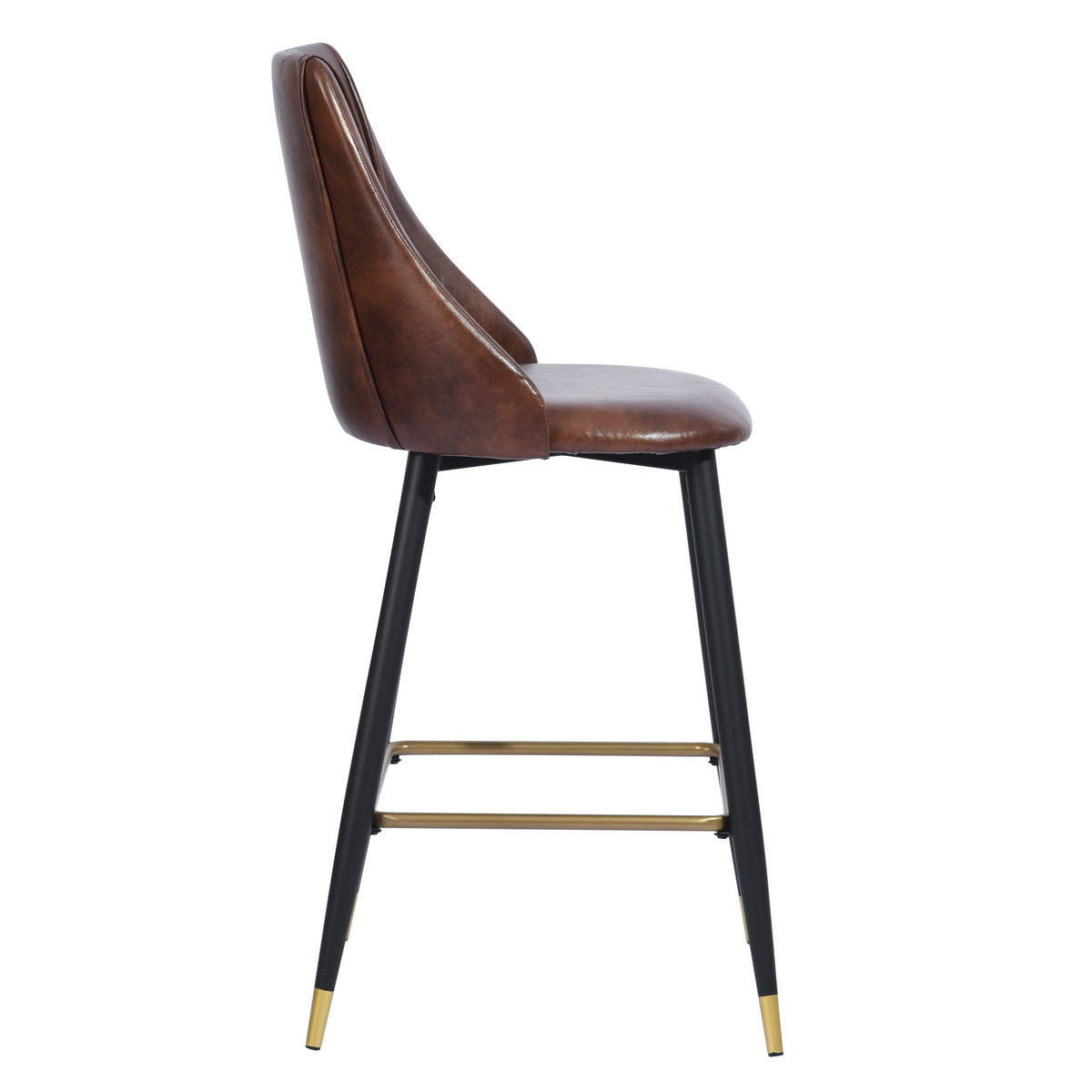 Barstools PU Upholstered Metal Legs Bar Stools Smeg