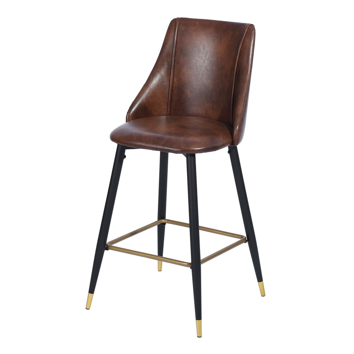 Barstools PU Upholstered Metal Legs Bar Stools Smeg
