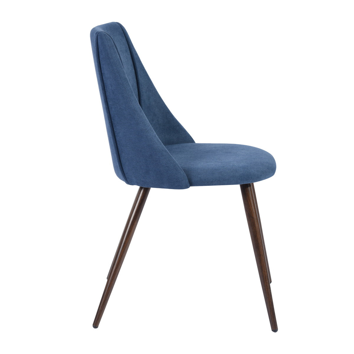 Dining Chairs Fabric Upholstered Metal Legs Smeg