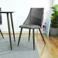 Dining Chairs Velvet Upholstered Metal Legs Smeg