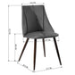 Dining Chairs Velvet Upholstered Metal Legs Smeg