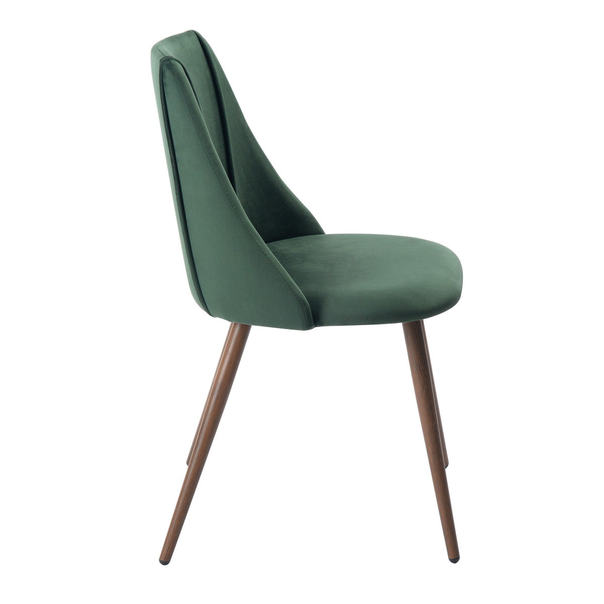 Dining Chairs Velvet Upholstered Metal Legs Smeg