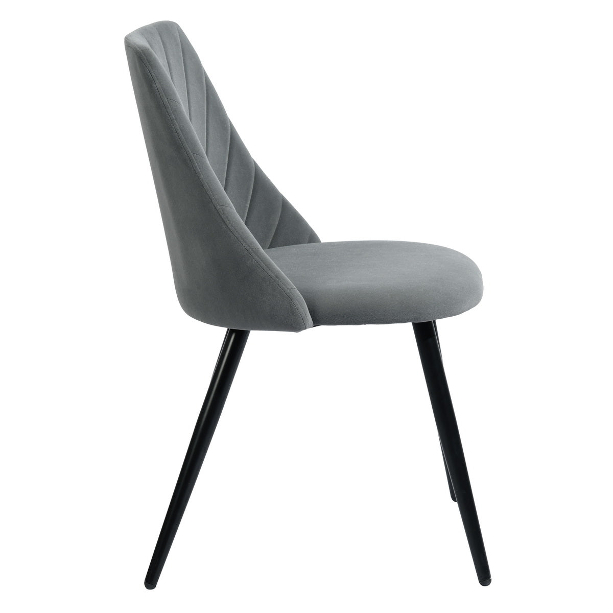 Dining Chairs Velvet Upholstered Metal Legs Smeg