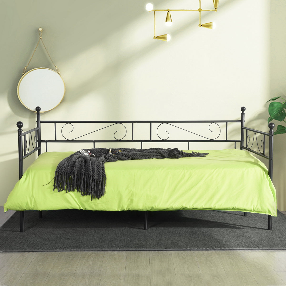 Single Bed Metal Bed Frame Sorosis