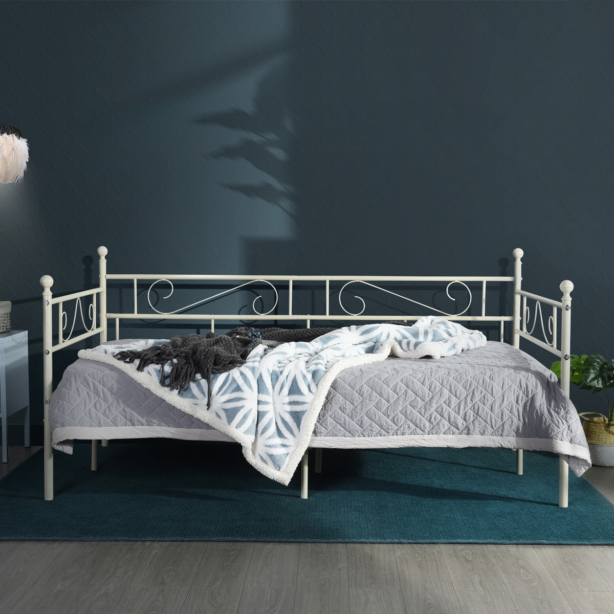 Single Bed Metal Bed Frame Sorosis