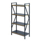 Bookcase 4 Shelves Bookshelf Storage Organizer Stark