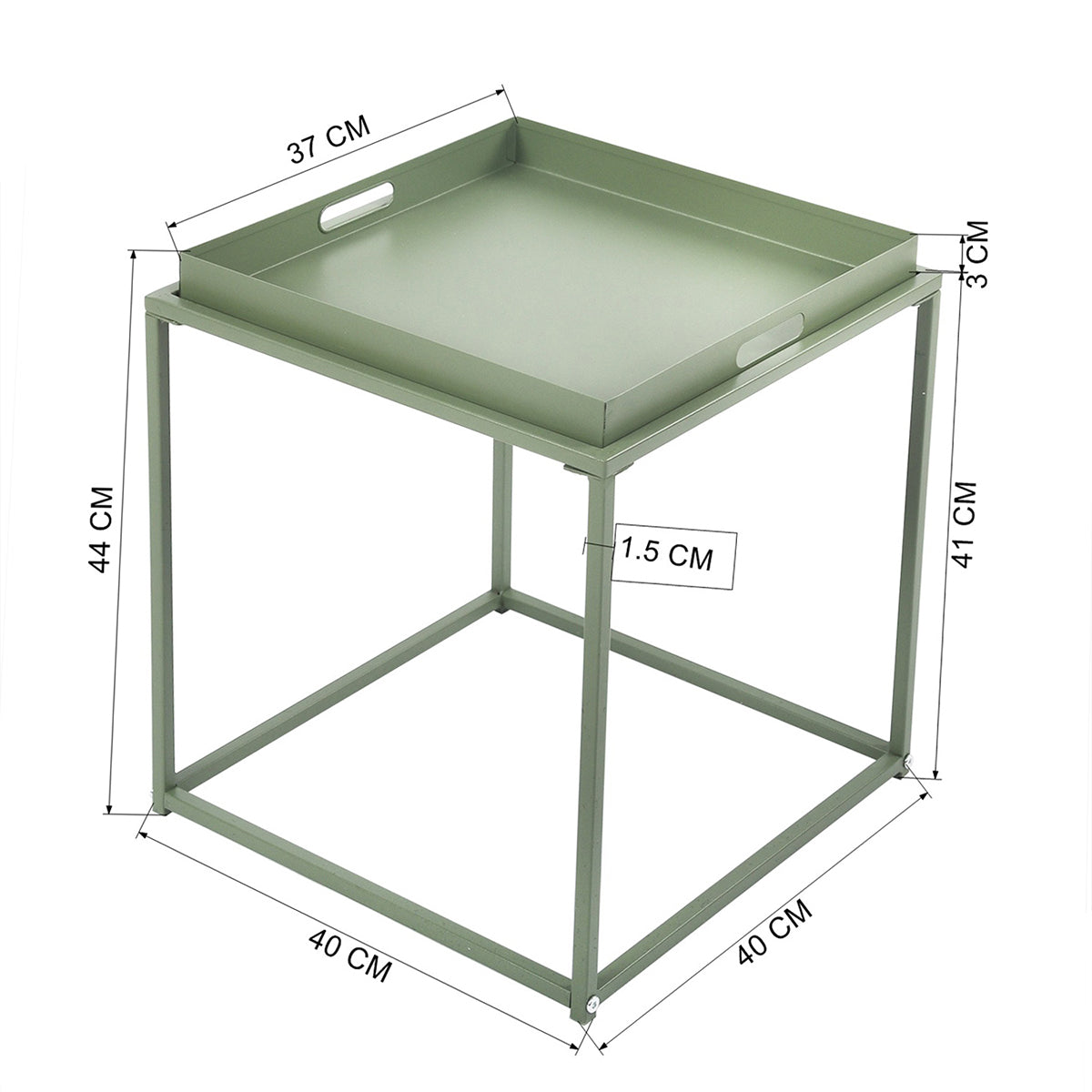 Coffee Table with Removable Tray Tamerton