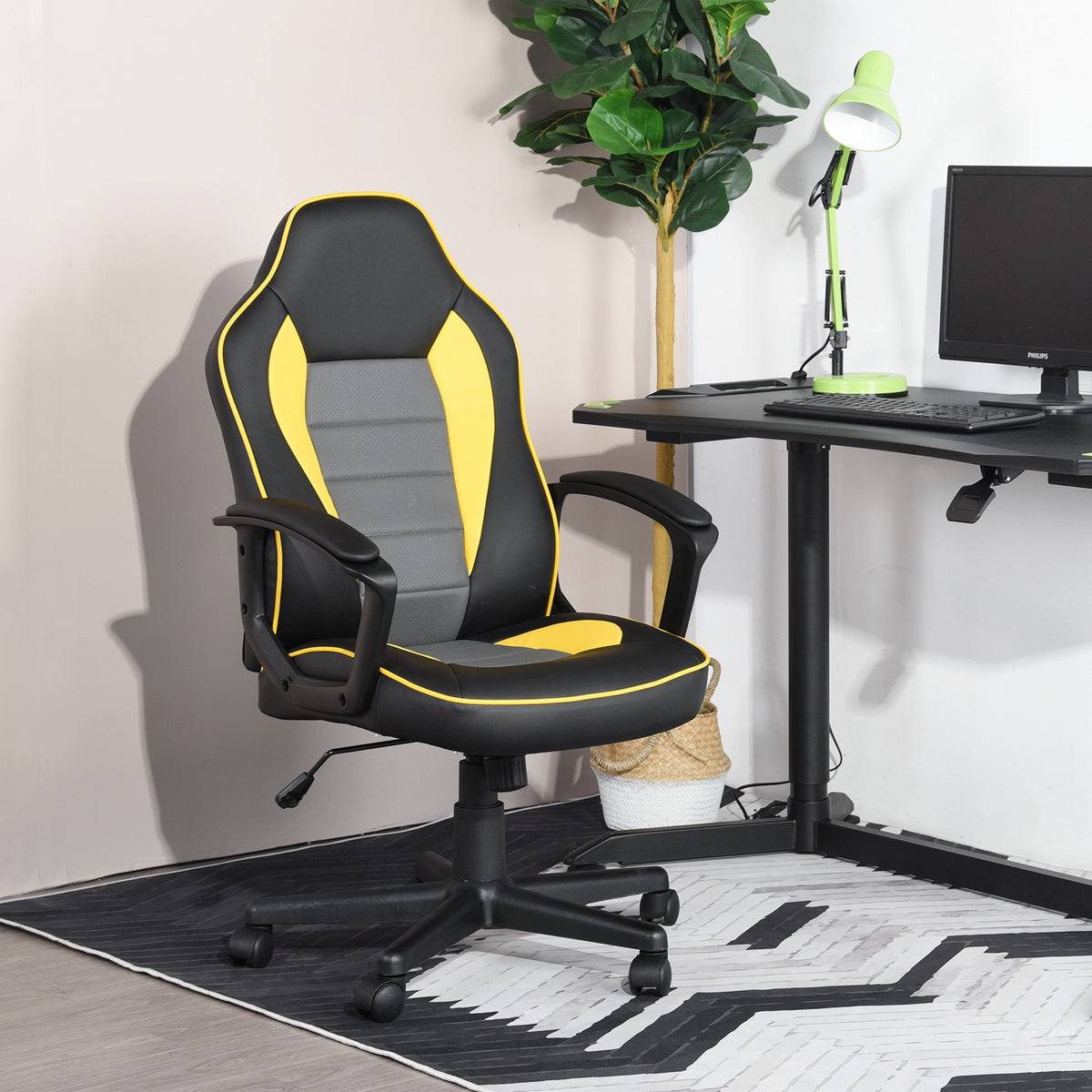 Gaming Chair Racing Office Chair Seat Height Adjustment Terrell