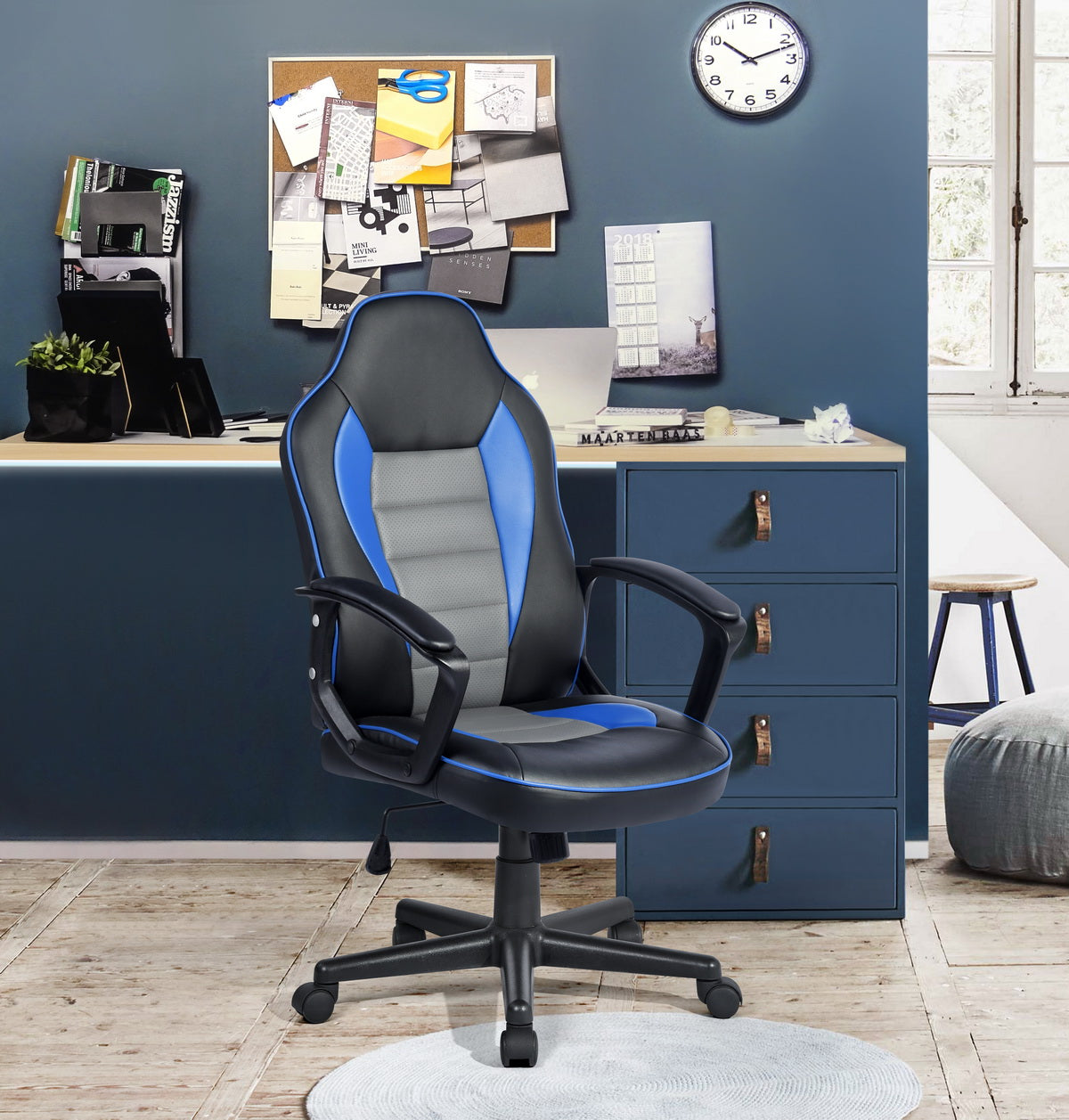 Gaming Chair Racing Office Chair Seat Height Adjustment Terrell