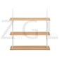 Floating Wall Shelves Decorative 3-Shelf Terzo
