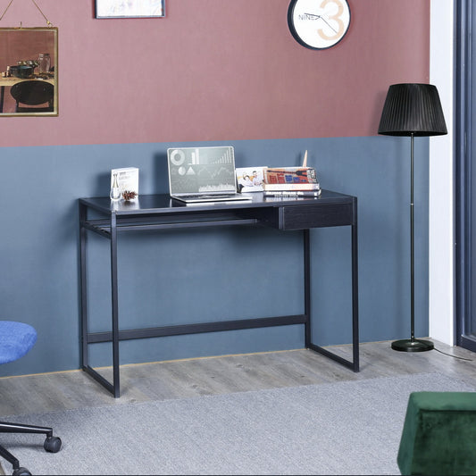 Computer Desk Simple Writing Office Table with Drawer Teund