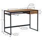 Computer Desk Simple Writing Office Table with Drawer Teund