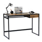 Computer Desk Simple Writing Office Table with Drawer Teund