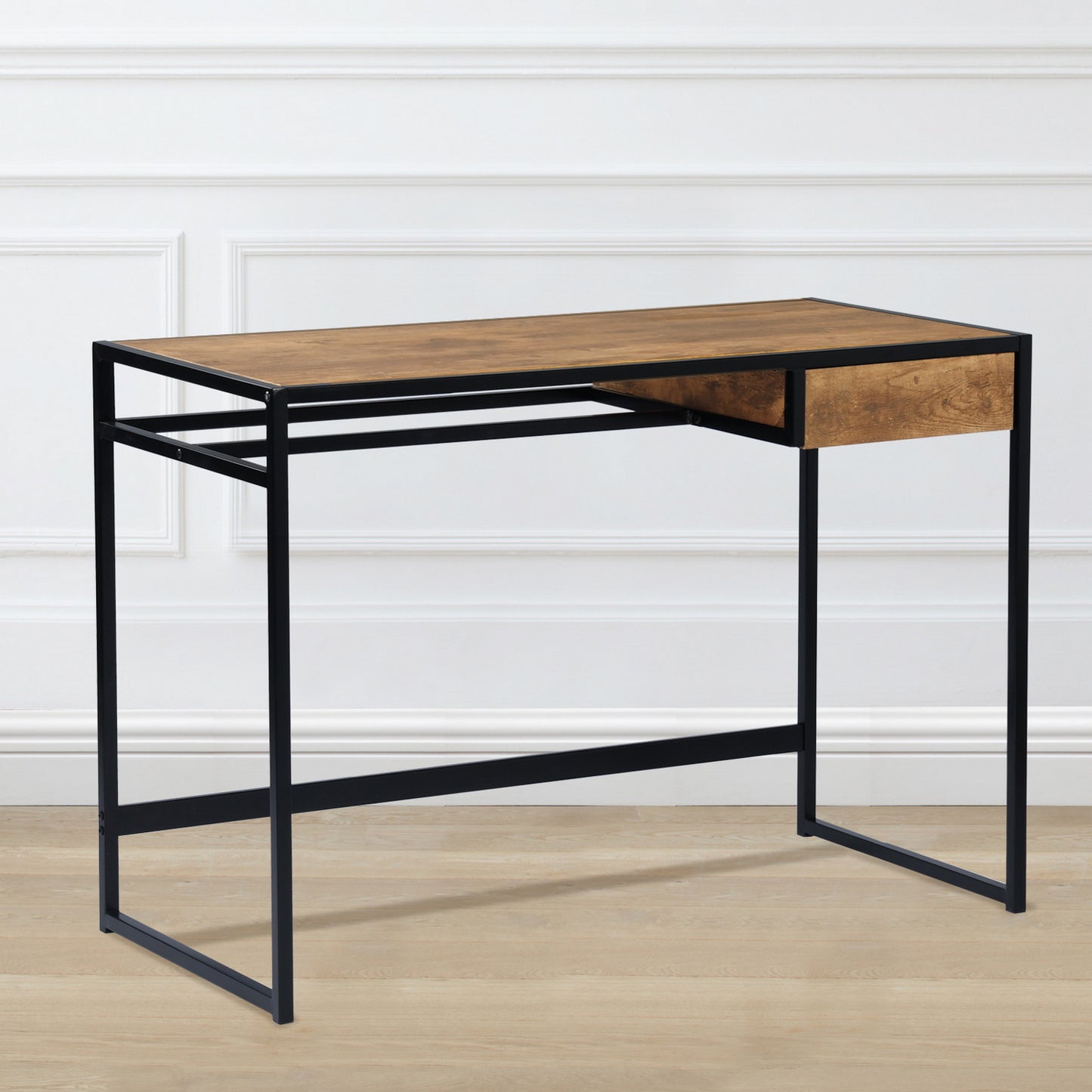 Computer Desk Simple Writing Office Table with Drawer Teund
