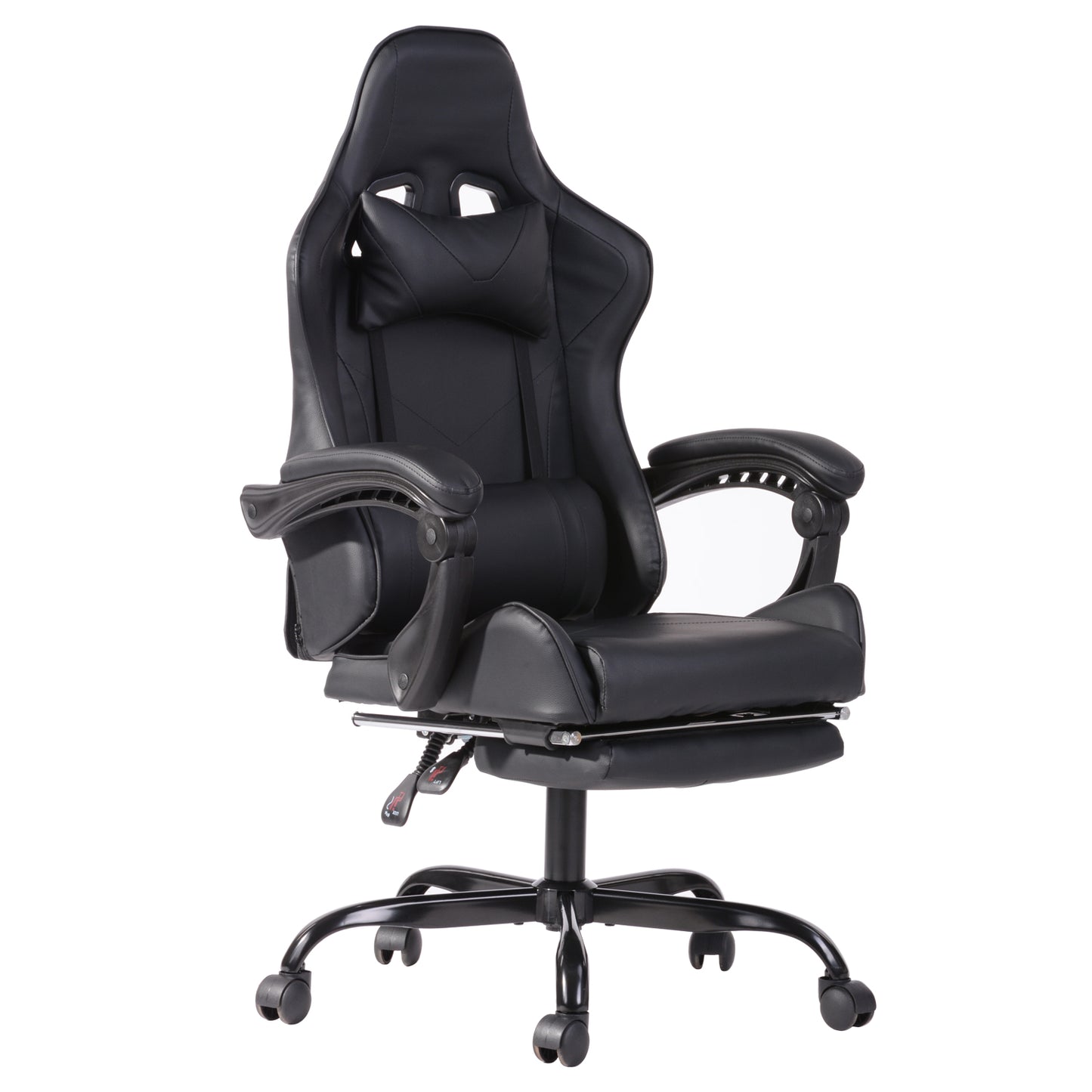 Gaming Chair Racing Office Chair Recliner Swivel Rocker with Headrest and Lumbar Pillow Todd