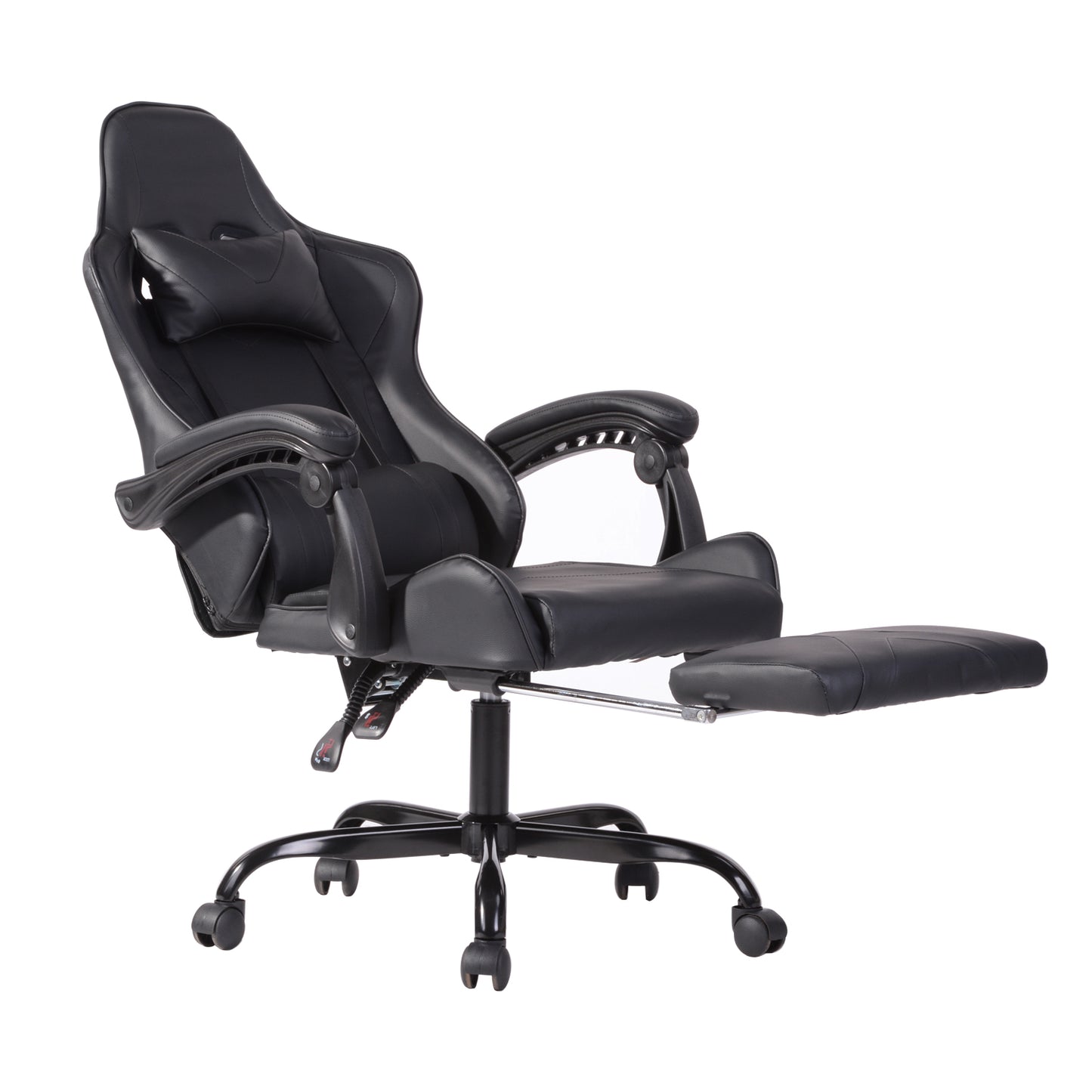 Gaming Chair Racing Office Chair Recliner Swivel Rocker with Headrest and Lumbar Pillow Todd