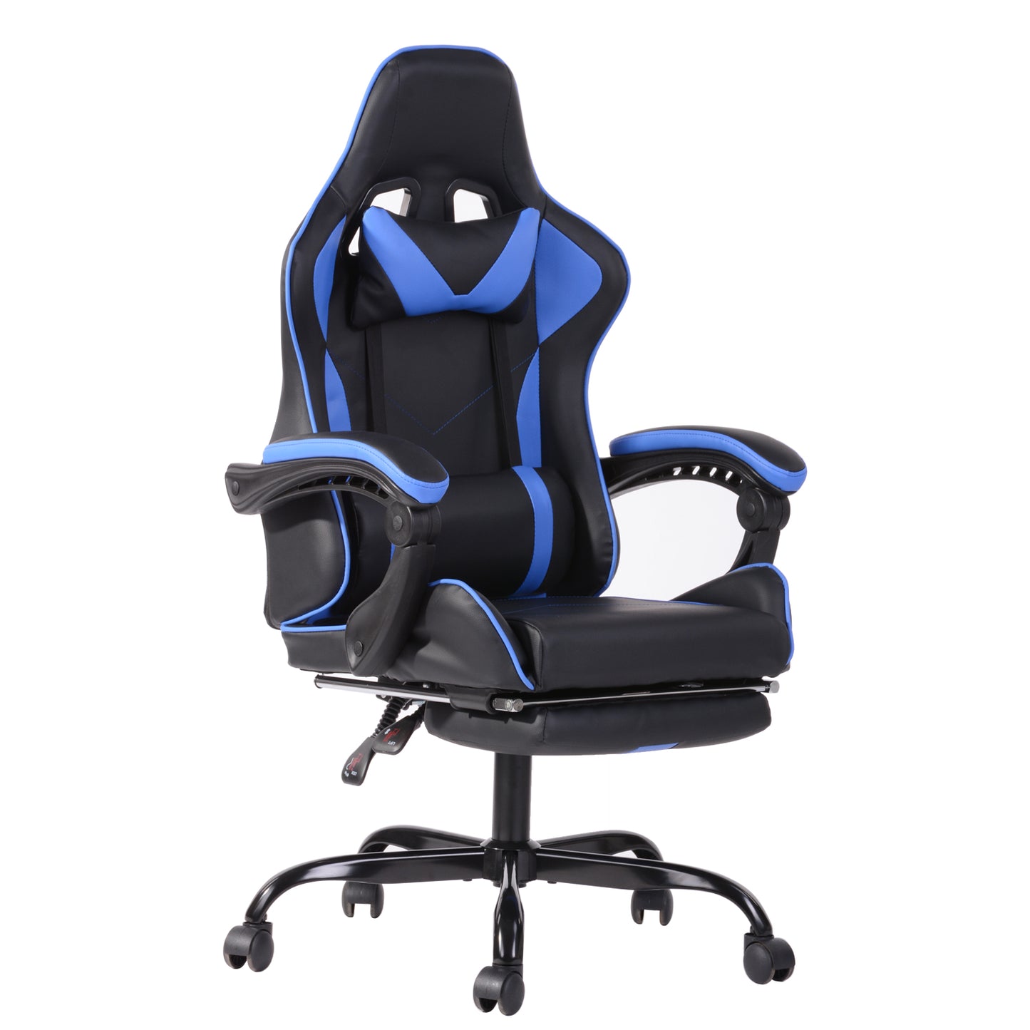 Gaming Chair Racing Office Chair Recliner Swivel Rocker with Headrest and Lumbar Pillow Todd