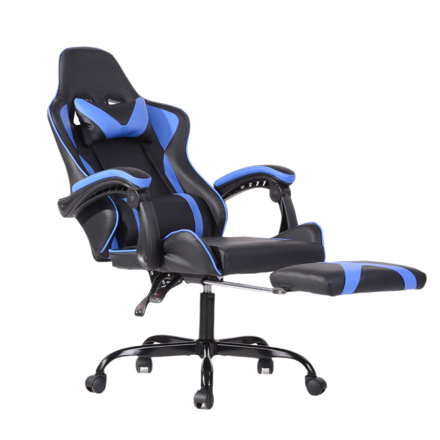 Gaming Chair Racing Office Chair Recliner Swivel Rocker with Headrest and Lumbar Pillow Todd
