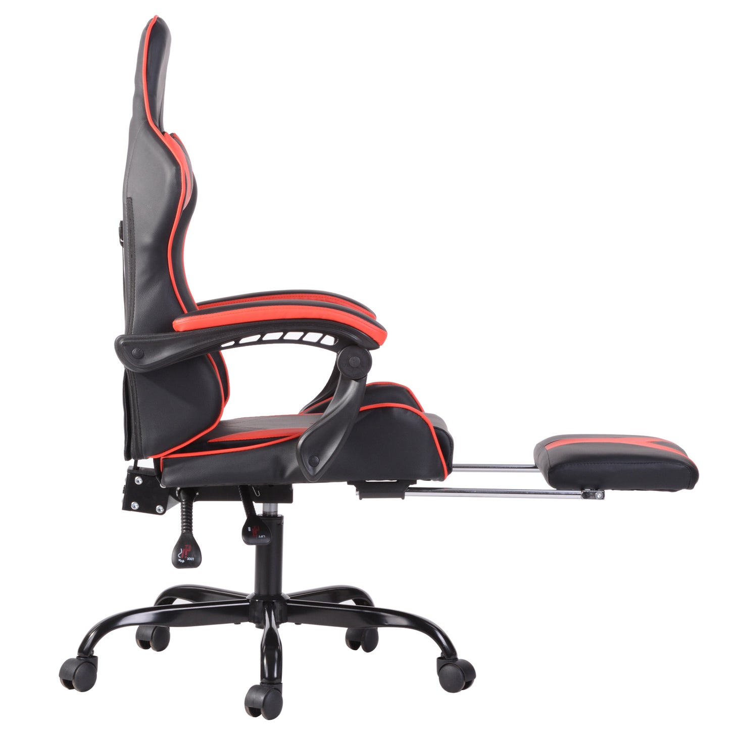 Gaming Chair Racing Office Chair Recliner Swivel Rocker with Headrest and Lumbar Pillow Todd
