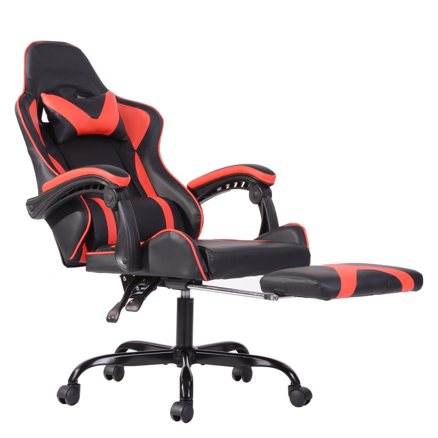 Gaming Chair Racing Office Chair Recliner Swivel Rocker with Headrest and Lumbar Pillow Todd