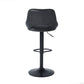 Barstools Suede Upholstered Swivel Height Adjustable Bar Stools Torin