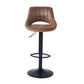 Barstools Suede Upholstered Swivel Height Adjustable Bar Stools Torin
