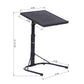 Laptop Table C Side Rolling Table Angel & Height Adjustable Bed Toucher