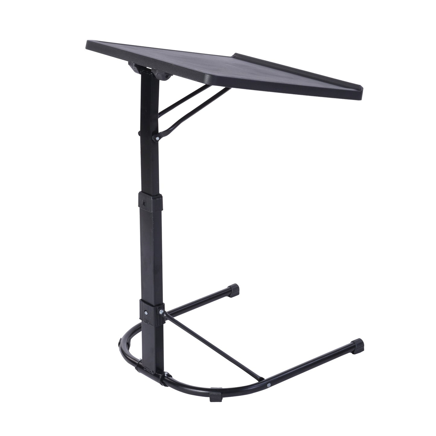 Laptop Table C Side Rolling Table Angel & Height Adjustable Bed Toucher
