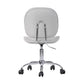 Fabric Upholstered Swivel Ergonomic Home Office Chair Towns