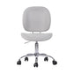 Fabric Upholstered Swivel Ergonomic Home Office Chair Towns