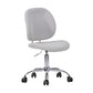 Fabric Upholstered Swivel Ergonomic Home Office Chair Towns