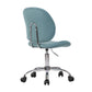 Fabric Upholstered Swivel Ergonomic Home Office Chair Towns